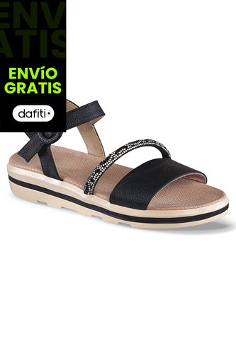 Sandalias Tacón Inna Negro Croydon Para Mujer Croydon