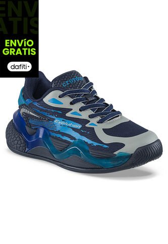 Tenis Running Mertik Azul Croydon Para Niño Croydon
