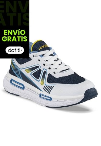 Tenis Running Giwor Azul Croydon Para Niño Croydon