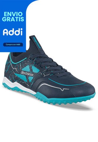 Guayos Sintética Kiwe Azul Osc Croydon Para Hombre Croydon