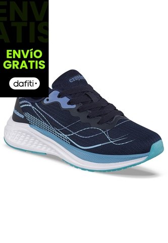Tenis Running Zuni Azul Osc Croydon Para Niño Croydon