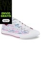 Tenis Casuales Charming Bajo Blanco Croydon Para Niña de Croydon