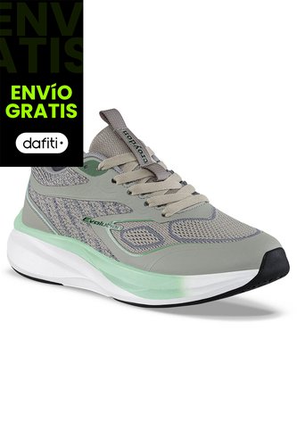 Tenis Running Naki Gris Croydon Para Mujer Croydon