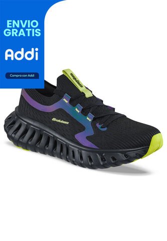 Tenis Running Saraz Negro Croydon Para Hombre Croydon