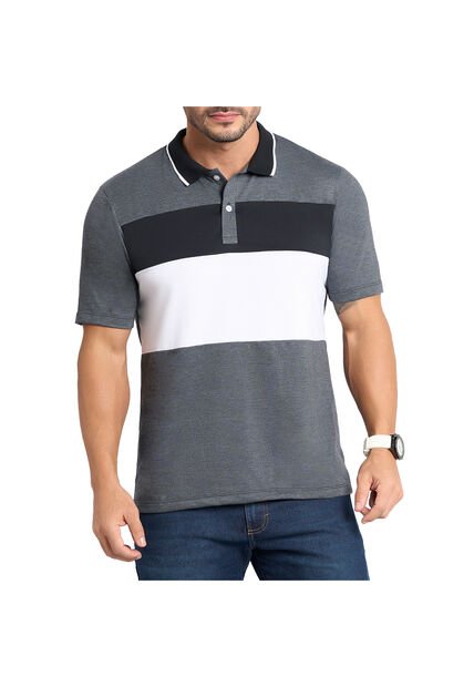 Camiseta Polo Pablo Gris Para Hombre Croydon