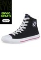 Botines Bubbie Alto Negro Croydon Para Niña de Croydon
