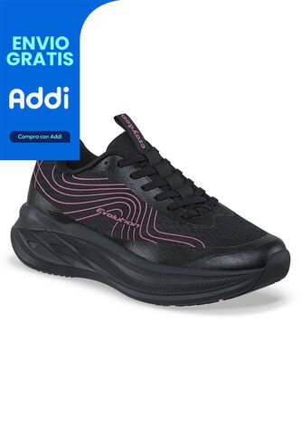 Tenis Running Syhu Negro Croydon Para Mujer Croydon