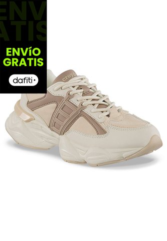 Tenis Urbanos Nado Beige-Beige Croydon Para Mujer Croydon