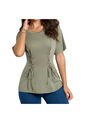 Blusa Claudia Verde Militar Para Mujer Croydon de Croydon