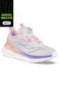 Tenis Running Quarlo Blanco-Rosa Para Niña Croydon de Croydon