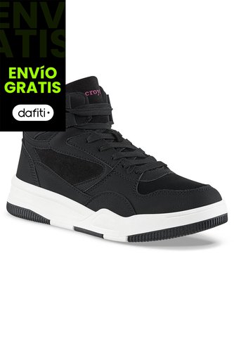 Tenis Urbanos Zedroni Negro Croydon Para Mujer Croydon