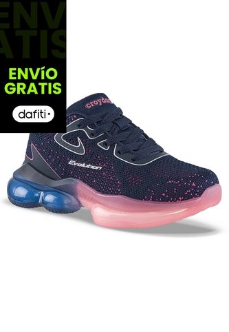 Tenis Running Mesuri Azul Osc Croydon Para Niña Croydon