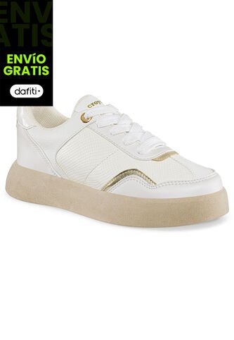 Tenis Margi Marfil Para Mujer Croydon Croydon