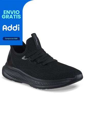 Tenis Para Caminar Oiril Negro Croydon Para Mujer Croydon