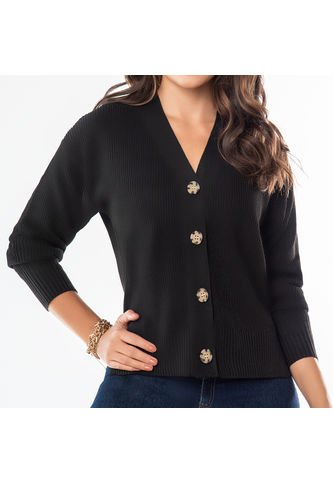 Buzo Olivia Negro Para Mujer Croydon Croydon