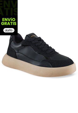 Tenis Zoraida Negro Para Mujer Croydon Croydon