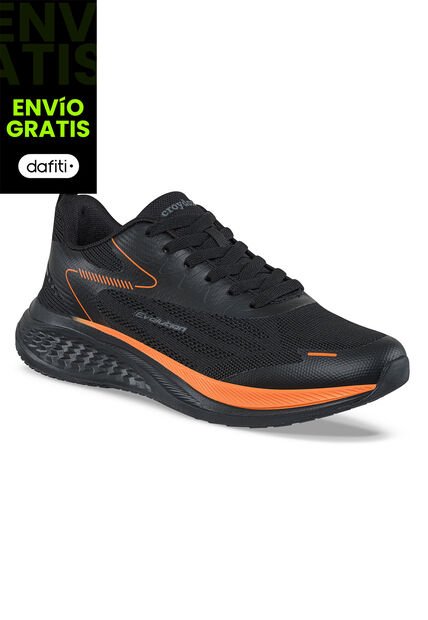 Tenis Running Yazer Negro-Nar Para Hombre Croydon