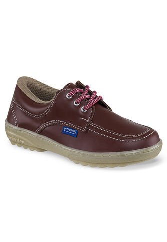 Zapatos Escolares Leader Rojo Para Niña Y Niño Croydon Croydon