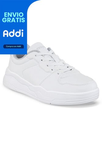 Tenis Colegio Equik C Blanco Croydon Para Niño Y Niña Croydon