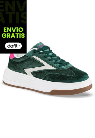 Tenis Slinder Verde Croydon Para Mujer Croydon