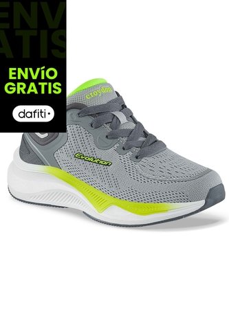 Tenis Running Coffer Gris Croydon Para Niño Croydon