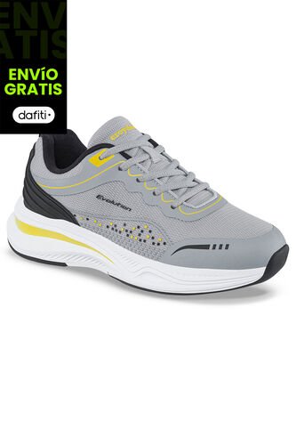 Tenis Running Lytor Gris Para Niño Croydon Croydon