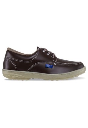 Zapatos Escolares Leader Café Para Niña Y Niño Croydon