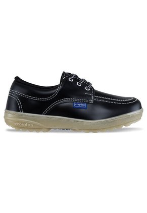 Zapatos Escolares Leader Negro Para Niña Y Niño Croydon