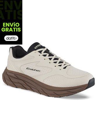 Tenis Running Kelt Beige Croydon Para Hombre Croydon