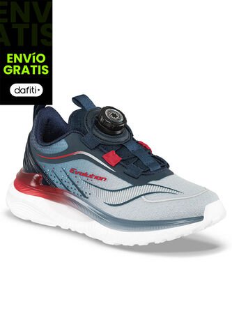 Tenis Running Virdox Azul-Rojo Para Niño Croydon Croydon