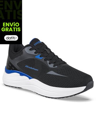 Tenis Running Goder Negro Croydon Para Hombre Croydon