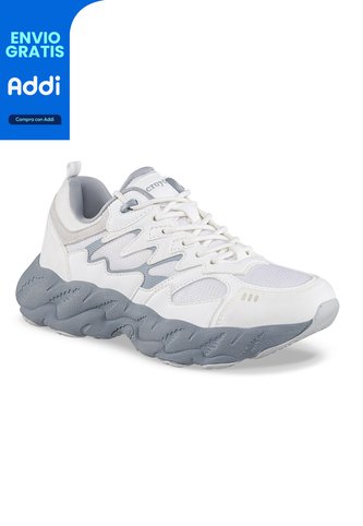 Tenis Urbanos Libar Blanco Croydon Para Mujer Croydon