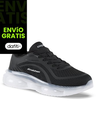 Tenis Running Lumo Negro Croydon Para Mujer Croydon