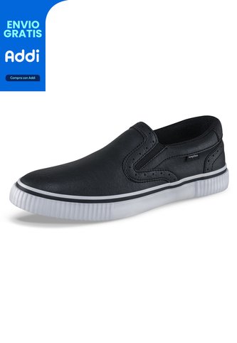 Tenis Casuales Dunkan Negro Croydon Para Hombre Croydon