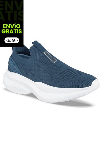 Tenis Para Caminar Zafali Azul Osc Croydon Para Hombre Croydon