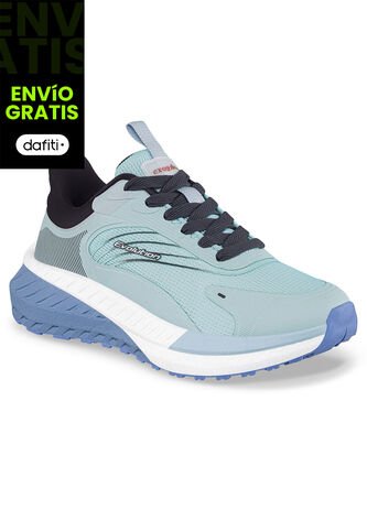 Tenis Trail Running Wopal Azul Croydon Para Mujer Croydon
