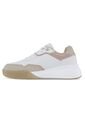 Tenis Keilen Blanco-Café Para Mujer Croydon de Croydon
