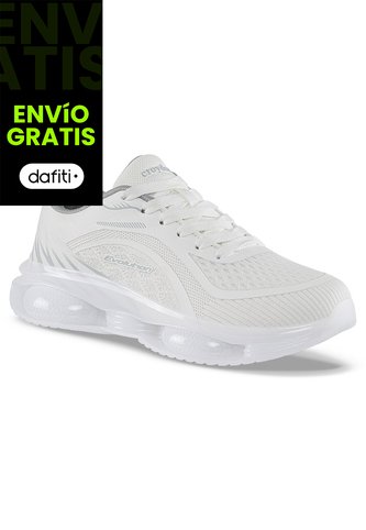 Tenis Running Lumo Blanco-Blanco Croydon Para Mujer Croydon