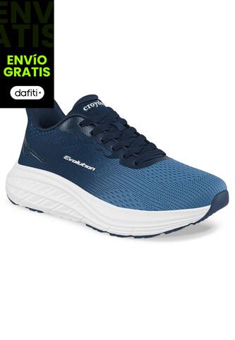 Tenis Running Datil Azul Croydon Para Hombre Croydon