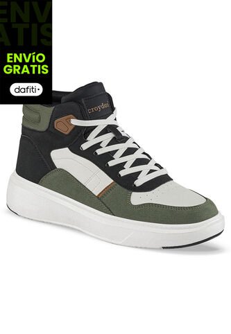 Tenis Urbanos Tixro Blanco-Negro Para Hombre Croydon Croydon