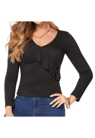 Blusa Mila Negro Para Mujer Croydon Croydon
