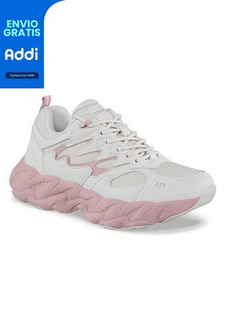 Tenis Urbanos Libar Beige Croydon Para Mujer Croydon