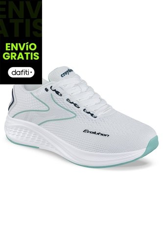 Tenis Running Bagol Blanco Croydon Para Mujer Croydon