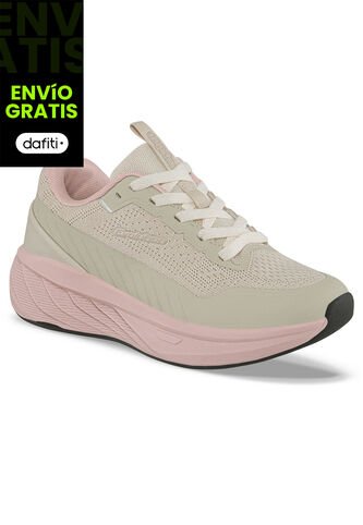 Tenis Running Zeal Beige Croydon Para Mujer Croydon
