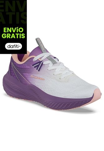 Tenis Running Vacod Blanco-Mora Croydon Para Mujer Croydon