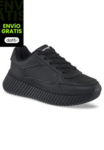 Tenis Urbanos Rixi Negro Para Mujer Croydon Croydon