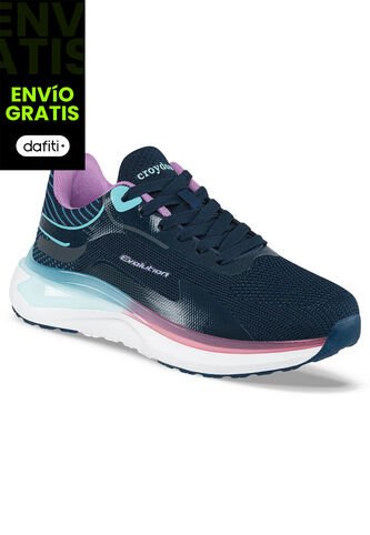 Tenis Running Nifel Azul Osc Croydon Para Mujer Croydon