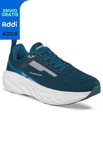 Tenis Running Ynav Azul Croydon Para Hombre Croydon