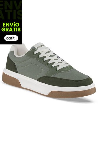 Tenis Urbanos Azdar Verde Para Hombre Croydon Croydon