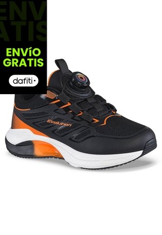 Tenis Running Furam Negro-Nar Croydon Para Niño Croydon